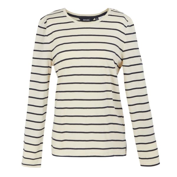 Regatta Dam/Ladies Federica II Stripe Långärmad T-shirt