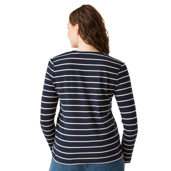Regatta Dam/Ladies Federica II Stripe Långärmad T-shirt