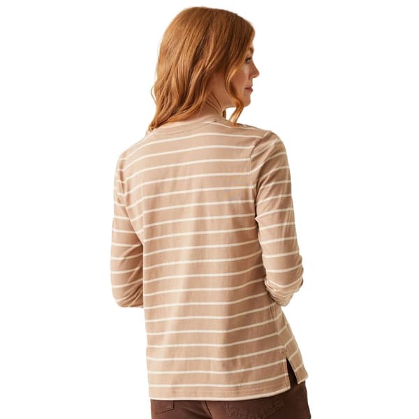 Regatta Dam/Ladies Federica II Stripe Långärmad T-shirt