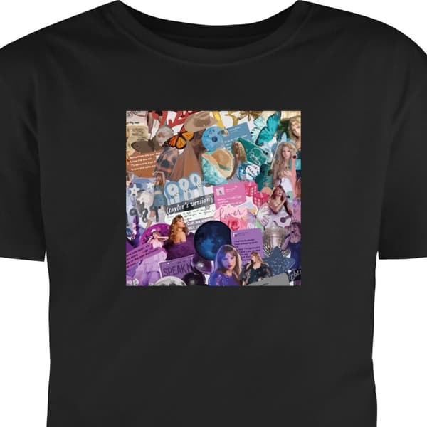 Voksen T-shirt | Behagelig T-shirt til Voksne Taylor Swift