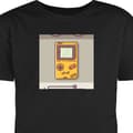 Miniatyrbillede 2 af 5: Voksen T-shirt | Behagelig T-shirt til Voksne Nintendo Retro Sort Stor