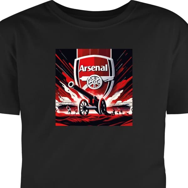 Voksen-T-skjorte | Komfortabel T-skjorte for Voksne Arsenal