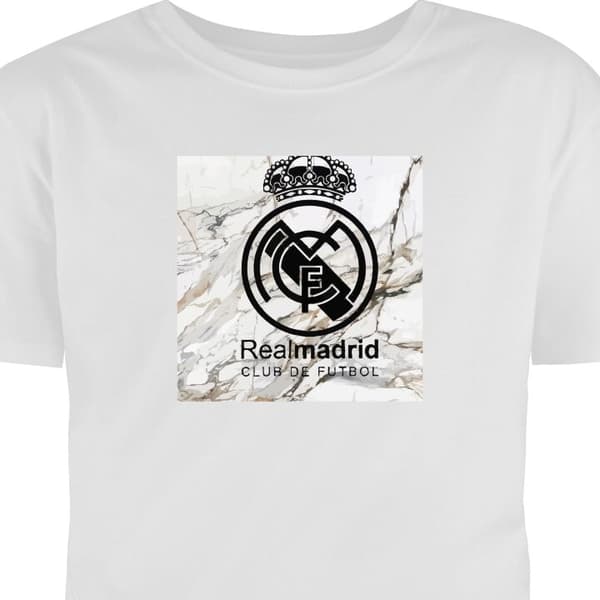 Vuxen-T-shirt | Bekväm T-shirt för Vuxna Real Madrid