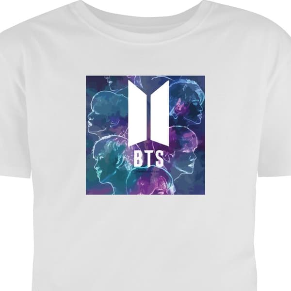 Vuxen-T-shirt | Bekväm T-shirt för Vuxna BTS