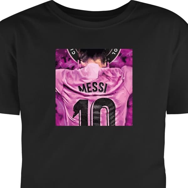 Vuxen-T-shirt | Bekväm T-shirt för Vuxna Messi