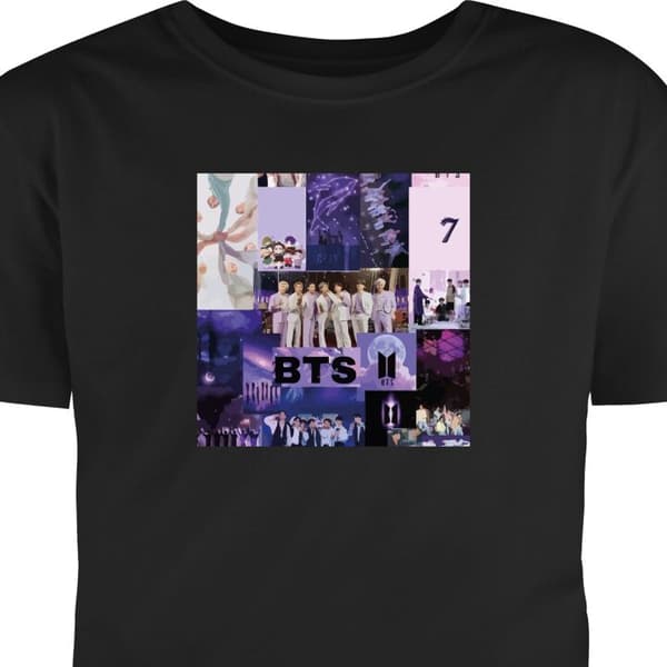 Voksen T-shirt | Behagelig T-shirt til Voksne BTS