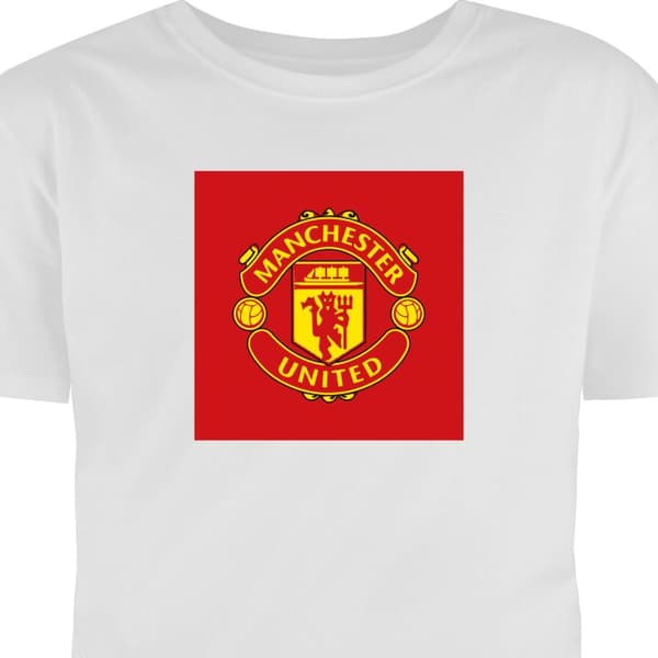 Vuxen-T-shirt | Bekväm T-shirt för Vuxna Manchester United