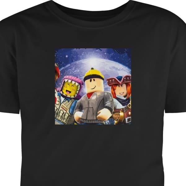 Vuxen-T-shirt | Bekväm T-shirt för Vuxna Roblox