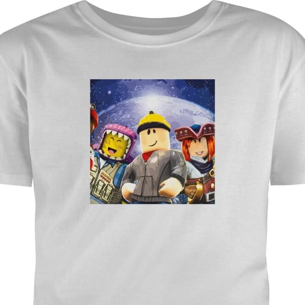 Vuxen-T-shirt | Bekväm T-shirt för Vuxna Roblox