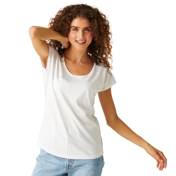 Regatta Dam/Ladies Telisse enfärgad T-shirt