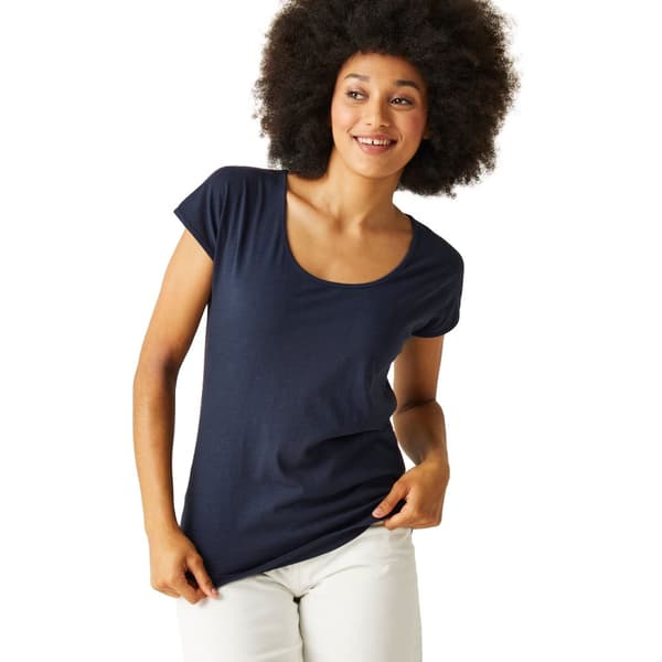 Regatta Dam/Ladies Telisse enfärgad T-shirt
