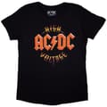 Miniatyrbild 1 av 2: AC/DC Womens/Ladies High Voltage Rock N Roll Back Print T-Shirt