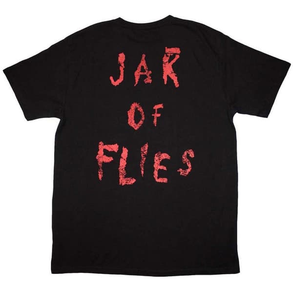 Alice In Chains Unisex T-shirt för vuxna med flugor i en burk
