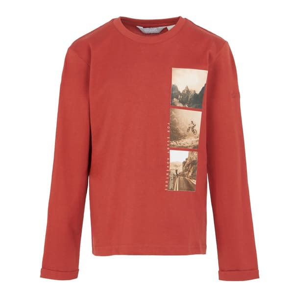 Regatta Childrens/Kids Wenbie III Photo Split Long-Sleeved T-Shirt