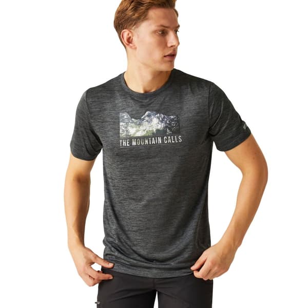 Regatta Mens Fingal VIII Mountain Marl T-Shirt