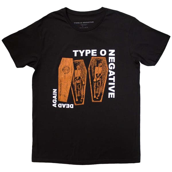 Type O Negative Unisex T-shirt til voksne, død igen