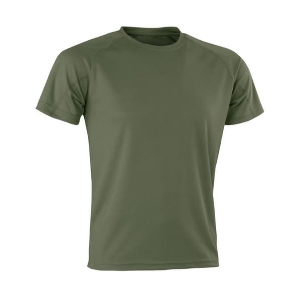 Spiro T-shirt med Impact Aircool för män Combat Green M