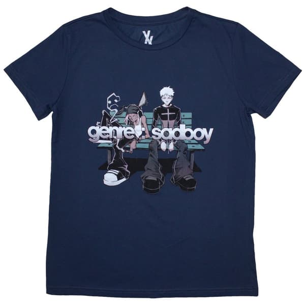 Machine Gun Kelly Womens/Ladies Bench T-Shirt Denim Blue M