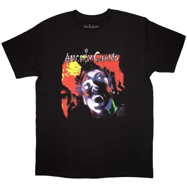 Alice In Chains Unisex T-Shirt för vuxna med ansiktslyftning