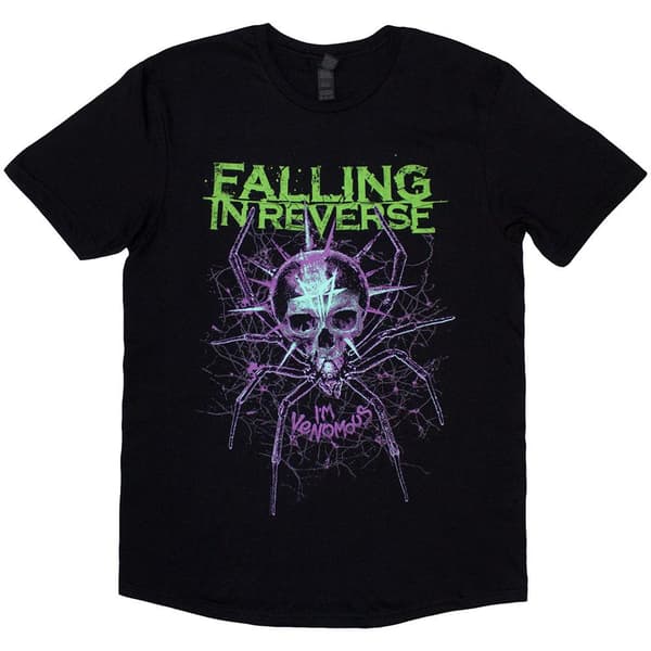 Falling In Reverse Unisex Adult Spider T-Shirt