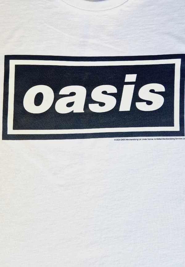 Oasis Decca Logo  T-Shirt