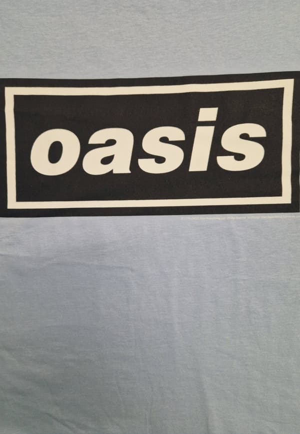Oasis Decca Logo  T-Shirt