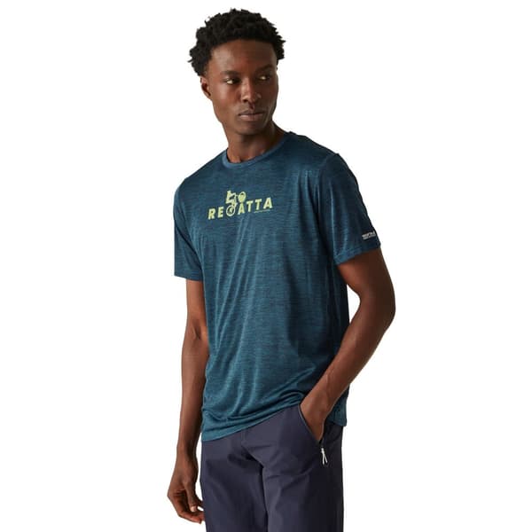 Regatta Mens Fingal VIII Cycle Marl T-Shirt