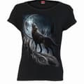 Miniatyrbild 1 av 2: Spiral Direct Womens/Ladies From Darkness Capped Sleeved T-Shirt