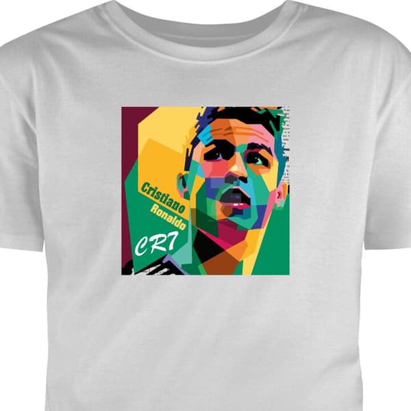 T-shirt til Børn | Klassisk Børne T-shirt Ronaldo