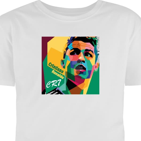 T-paita Lapsille | Klassinen Lasten T-paita Ronaldo