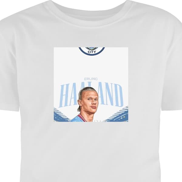T-shirt för Barn | Klassisk Barn-T-shirt Erling Haaland