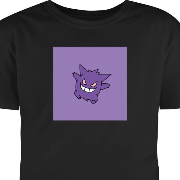 T-shirt för Barn | Klassisk Barn-T-shirt Gengar Pokémon