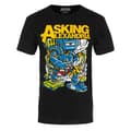 Miniatyrbillede 1 af 2: Asking Alexandria Unisex Adult Killer Robot T-Shirt