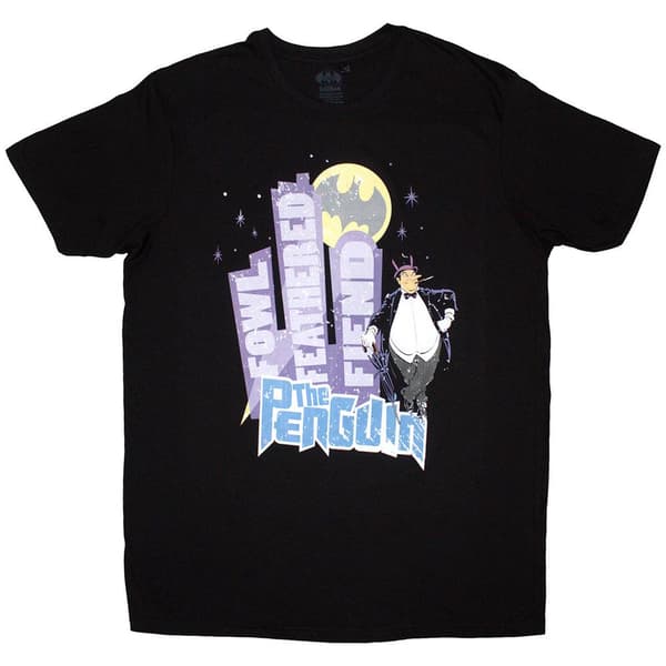 Batman Unisex Adult The Penguin T-Shirt