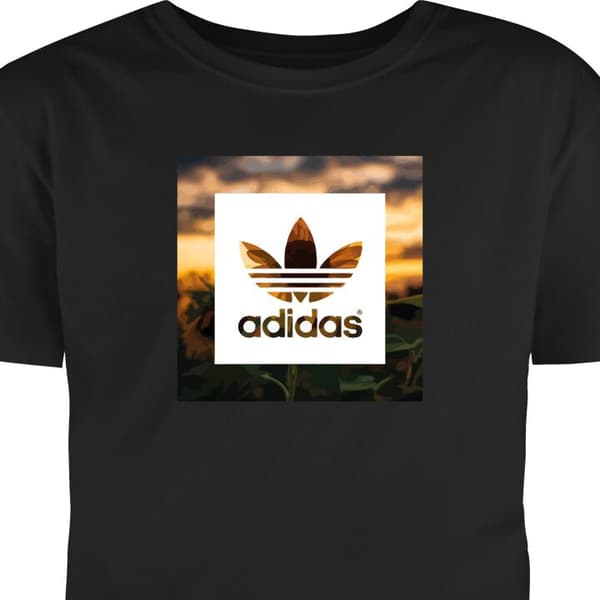 T-shirt för Barn | Klassisk Barn-T-shirt Adidas Svart 9-11 År