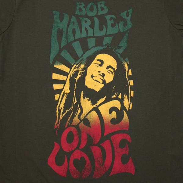 Bob Marley Womens/Ladies One Love Gradient T-Shirt