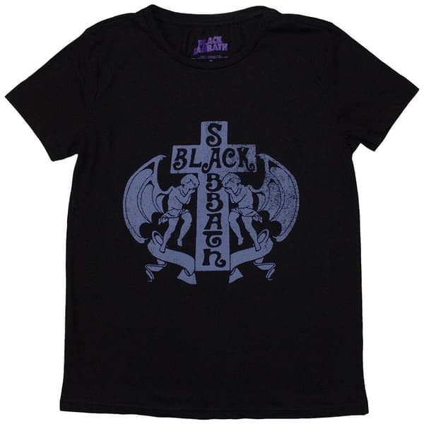Black Sabbath Womens/Ladies Angels T-Shirt