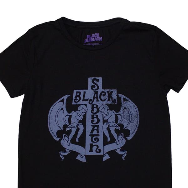 Black Sabbath Womens/Ladies Angels T-Shirt