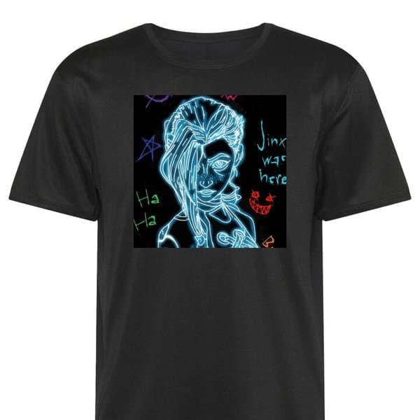Sport-T-shirt för Vuxen | Bekväm Tränings-T-shirt Arcane, League of Legends