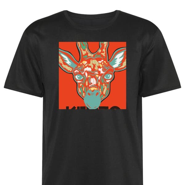 Sport T-shirt til Voksen | Behagelig Trænings T-shirt Kenzo Sort Stor