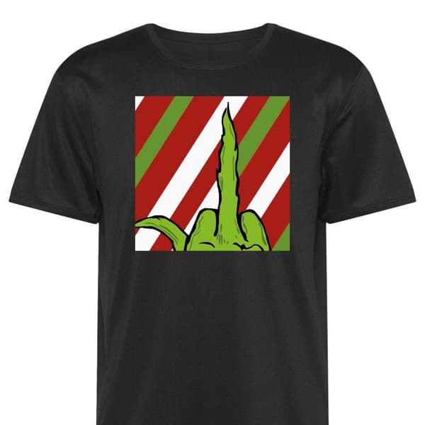 Urheilu T-paita Aikuisille | Mukava Treeni T-paita Grinch Musta 3X-Large
