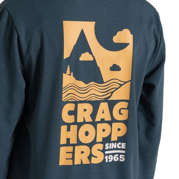 Craghoppers Childrens/Kids Nosilife Cruz Back Print Long-Sleeved T-Shirt