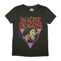Pikkukuva 1 / 2: Imagine Dragons Womens/Ladies Skeleton Flute T-Shirt
