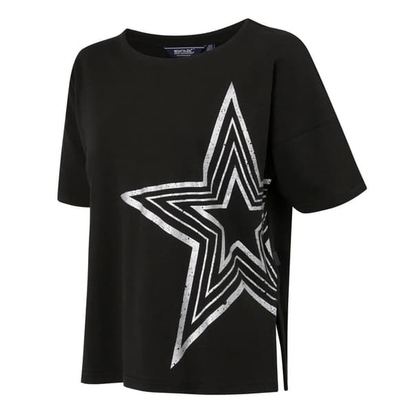 Regatta Womens/Ladies Abaya Star Foil Print T-Shirt