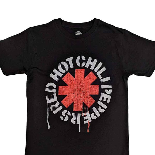Red Hot Chilli Peppers Childrens/Kids Stencil T-Shirt