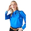 Miniatyrbilde 3 av 4: Principles Womens/Ladies Satin Pussybow Top