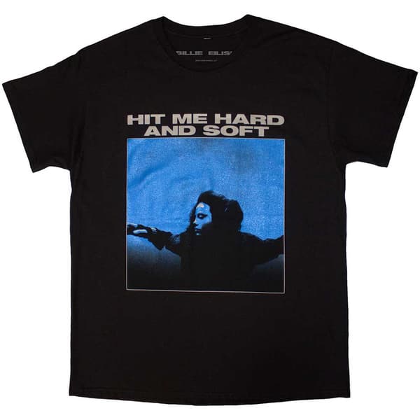 Billie Eilish Unisex Adult Hit Me Hard And Soft Tracklist Back Print T-Shirt