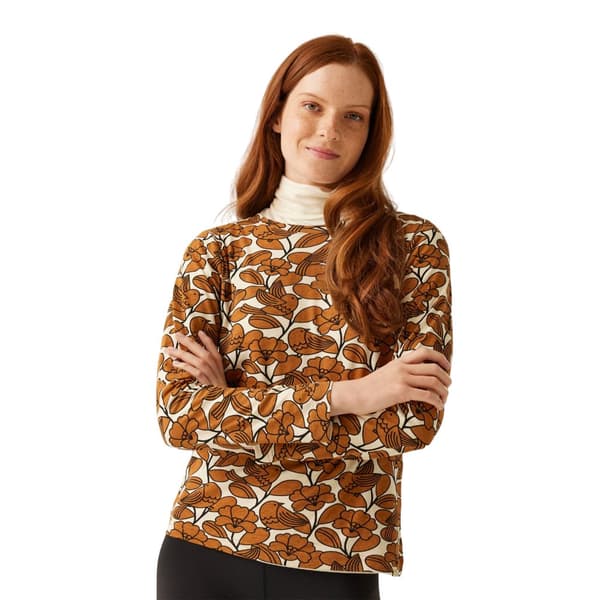 Regatta Womens/Ladies Orla Kiely Birdy Long-Sleeved Winter T-Shirt