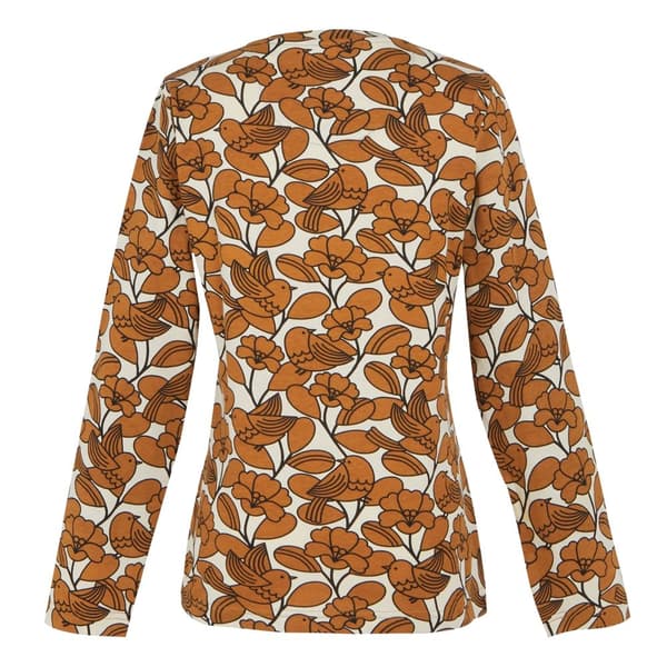 Regatta Womens/Ladies Orla Kiely Birdy Long-Sleeved Winter T-Shirt