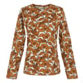 Pikkukuva 1 / 4: Regatta Womens/Ladies Orla Kiely Birdy Long-Sleeved Winter T-Shirt